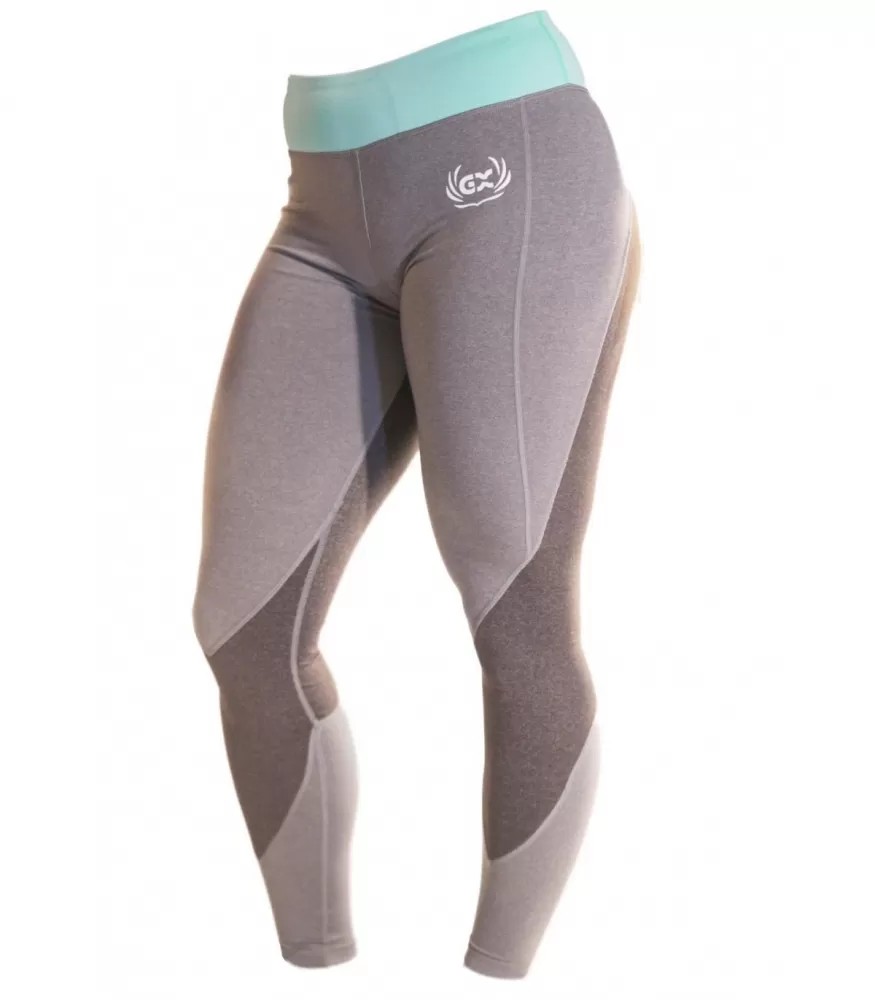 GAINX Ceres Light Blue Workout Tights [LAST CHANCE]