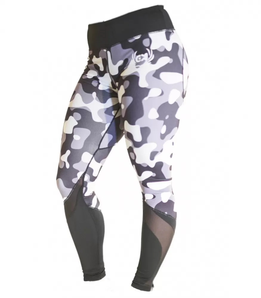 GAINX Enyo Black Workout Tights [LAST CHANCE]