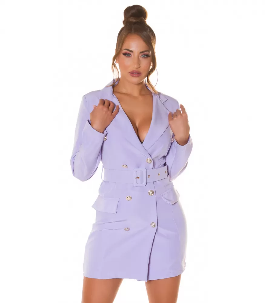 Button blazer dress best sale