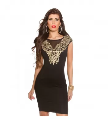 Koucla gold-eded party dress [LAST CHANCE]