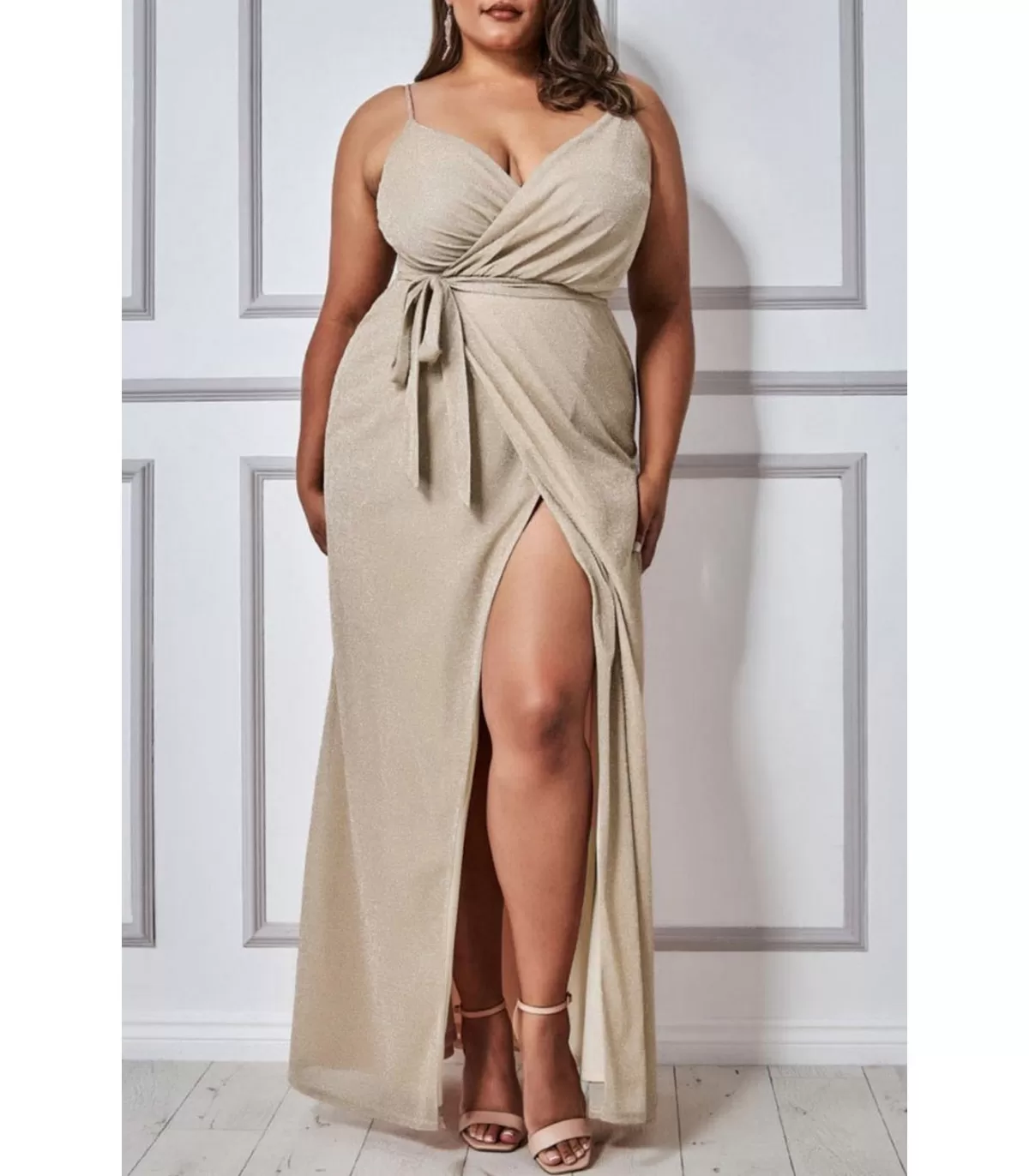Apricot plus size top